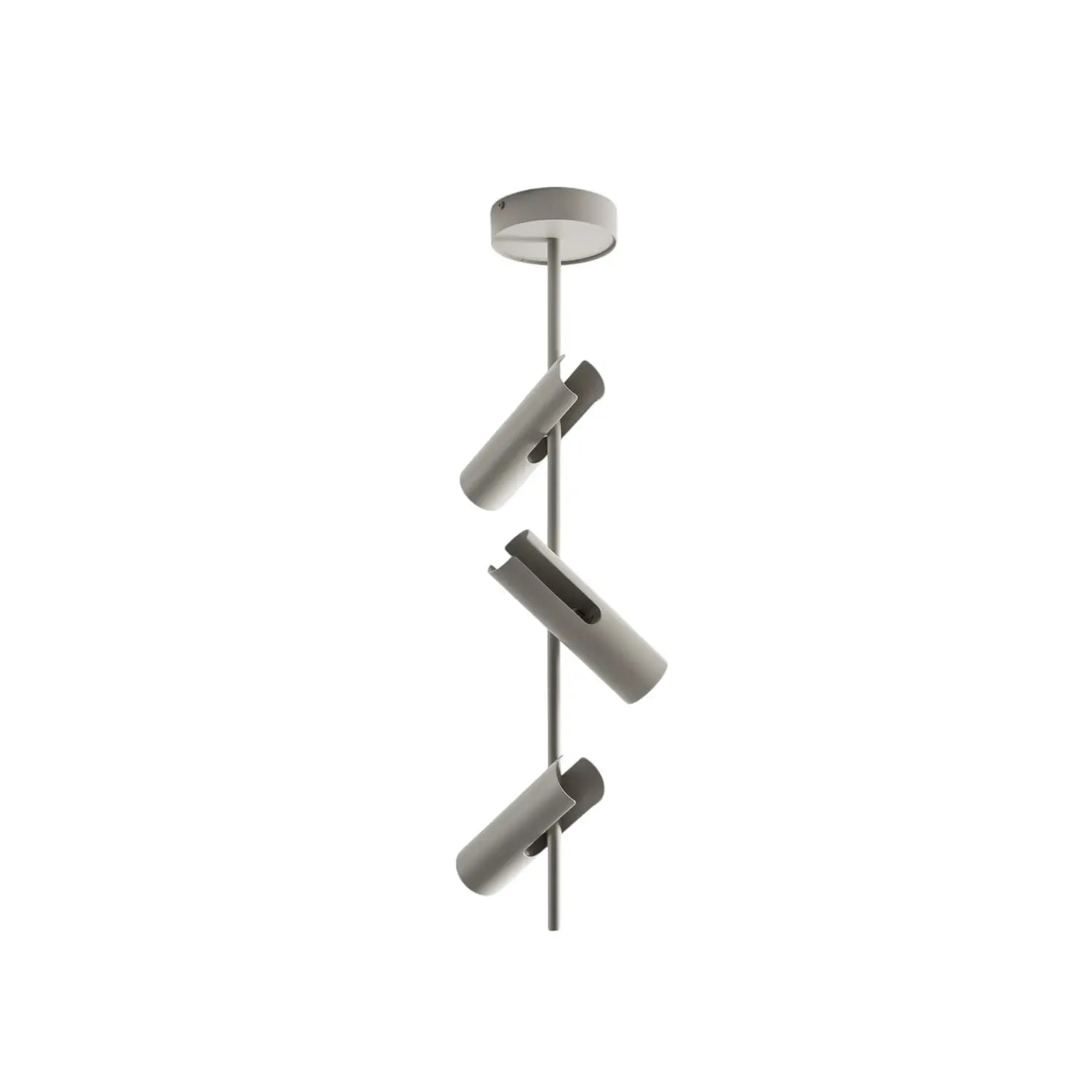 B-Ware Sigma Deckenspot Leda 3 Strahler Lampe Taupe Stahl Gu10 3 Flammig Höhe 76 Cm  - 5902846810605