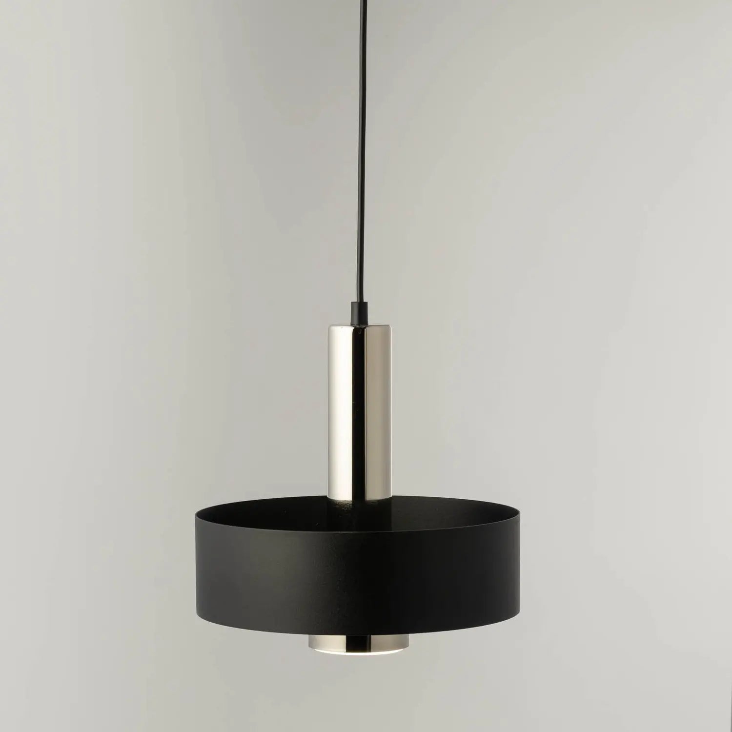 B-Ware Rif Hängeleuchte Pendelleuchte Lux Schwarz Silber ø 25 Cm Stahl Esszimmer - 5905143286302