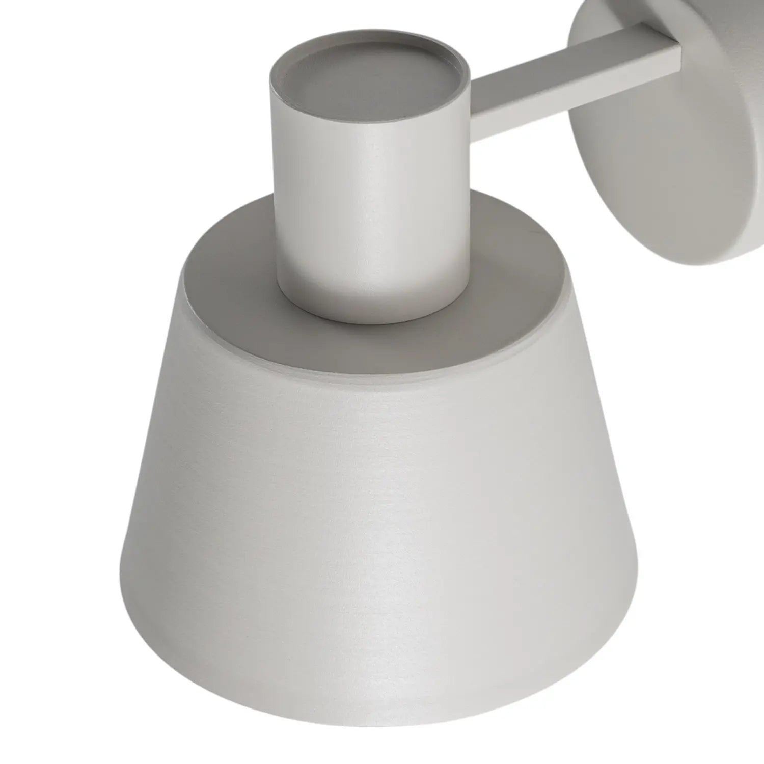 B-Ware Sigma Dunka Wandleuchte Leuchte Wandlampe Taupe 1 Flammig Stahl E27 Höhe 17 Cm
