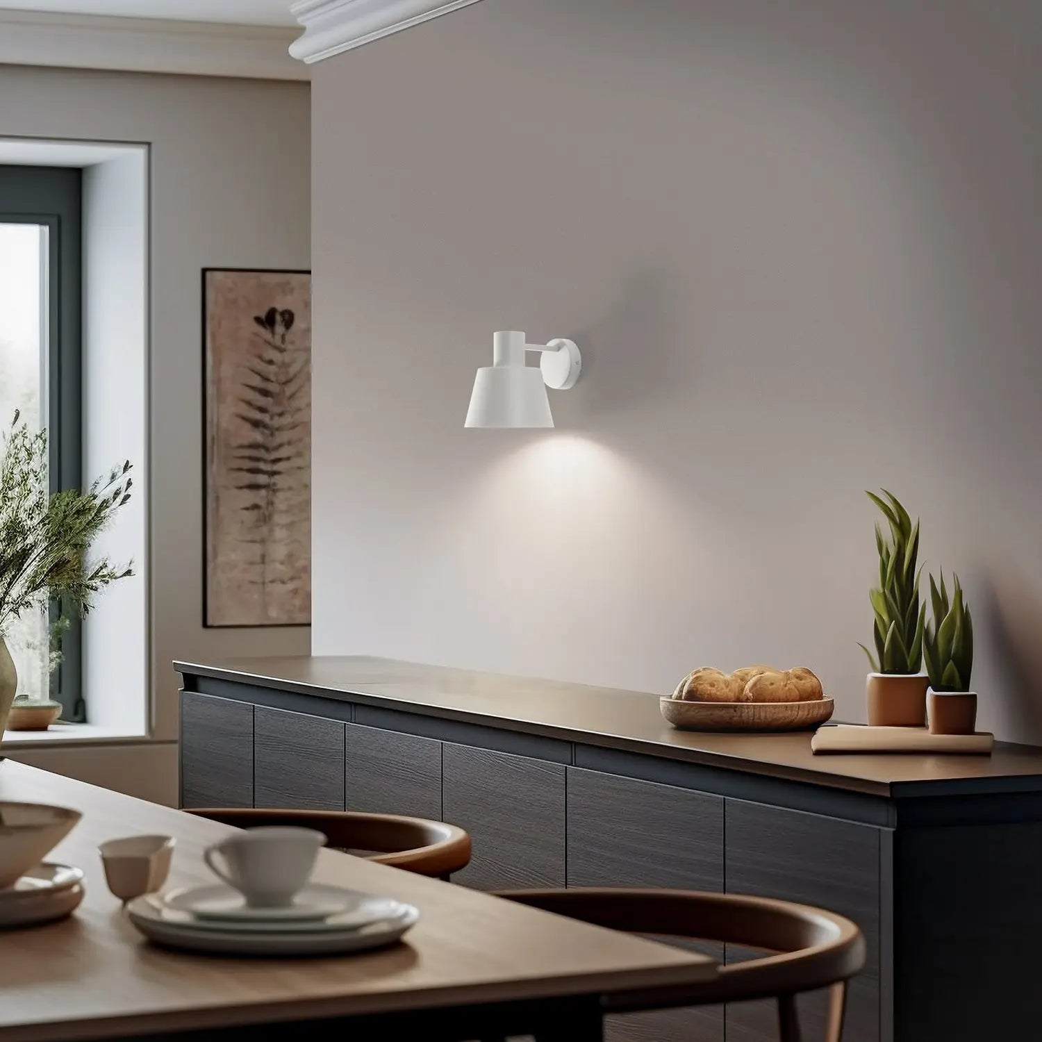 B-Ware Sigma Dunka Wandleuchte Leuchte Wandlampe Taupe 1 Flammig Stahl E27 Höhe 17939 - 5902846810476