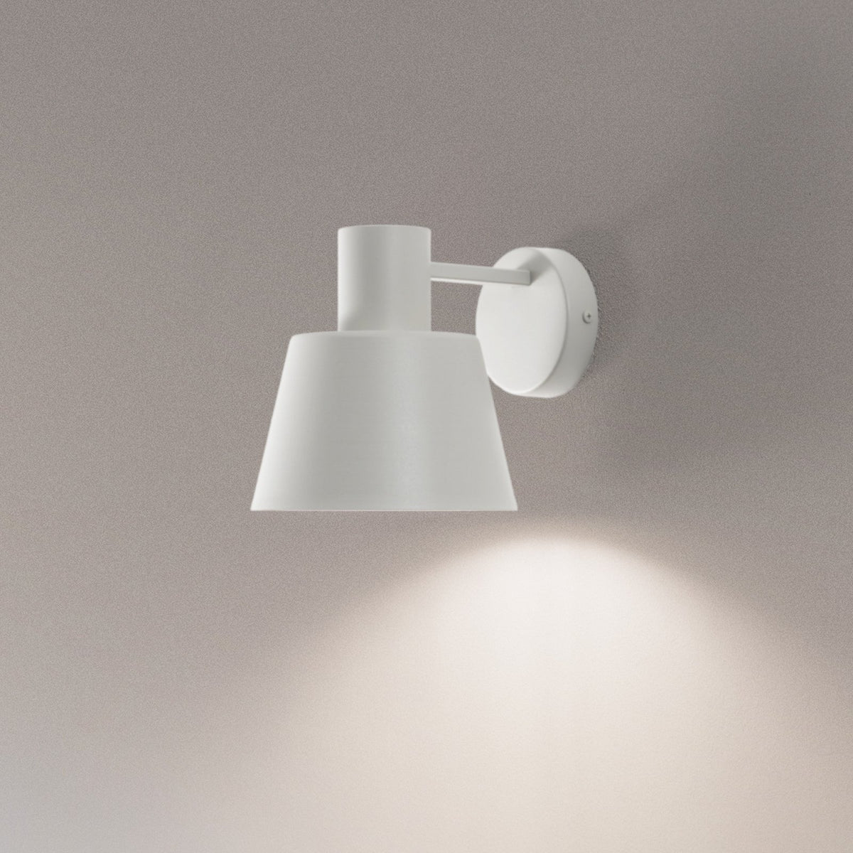 Wandleuchte Dunka taupe 1-flammig Stahl E27 17 cm Sigma dimmbar IP20 - 5902846810476