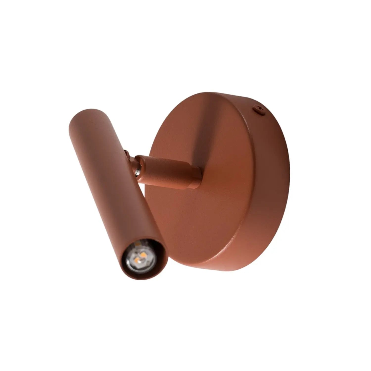 B-Ware Sigma Wandleuchte Lampe Beleuchtung Ziegelrot Stahl 1 Flammig Höhe 15 Cm - 5902846811558