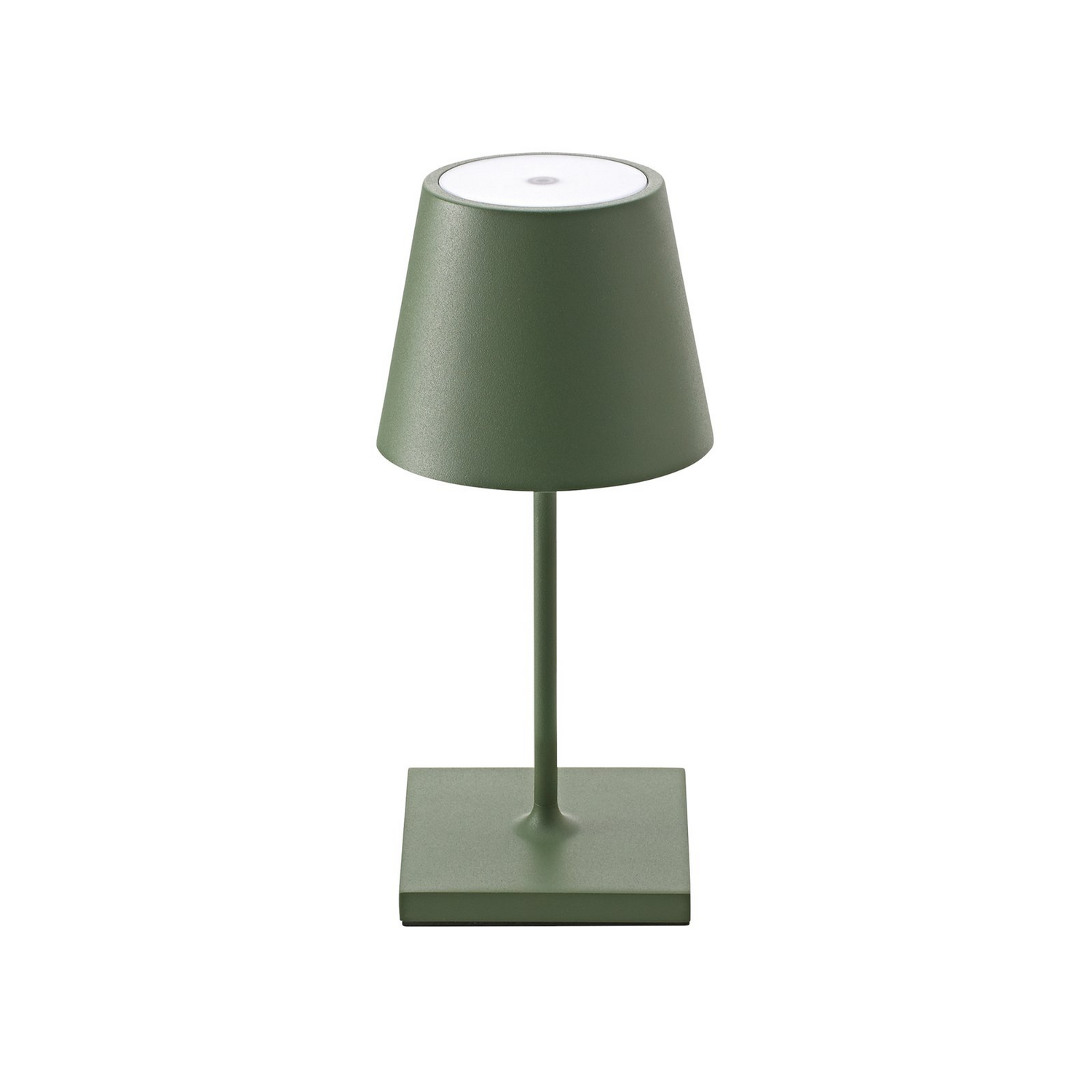 Sigor Led Akkutischlampe Tischleuchte Lampe Usb C Tannengrün Dimmbar Mini        B-Ware