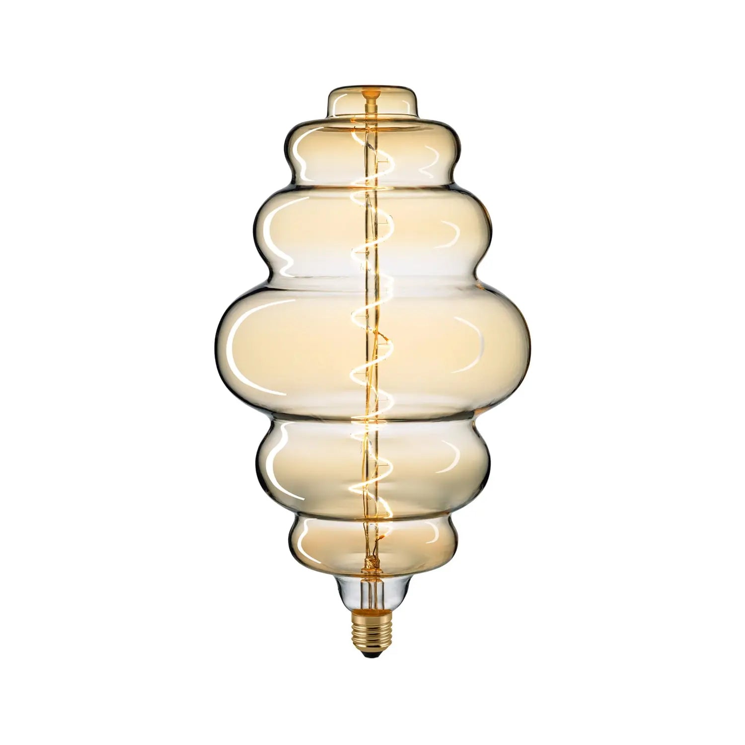 B-Ware Sigor Leuchtmittel Lampe Led Giant Nest E27 Filament Gold Dimmbar Glas Warmweiß - 4028085612648