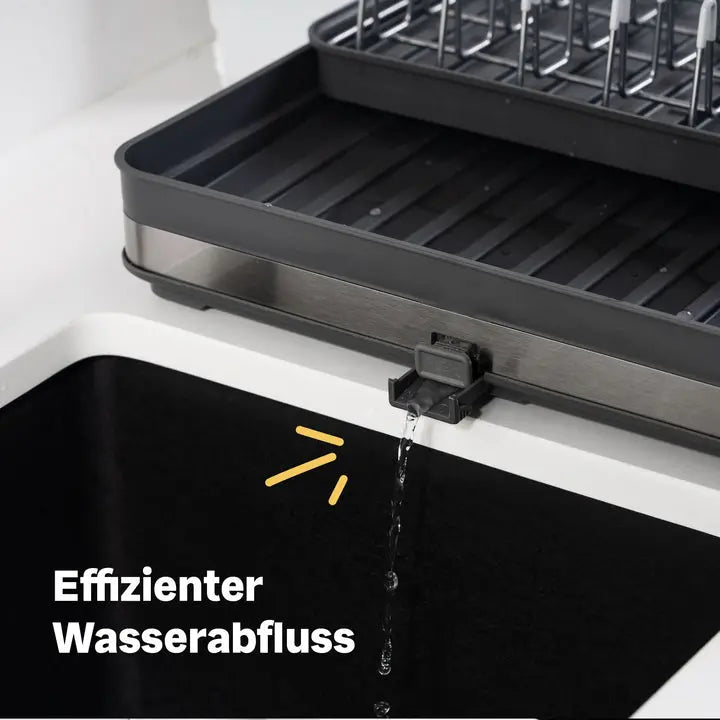 B-Ware Silberthal Abtropfgestell Geschirrständer Abtropfkorb Ausziehbar Rechteckig - 4260470467062