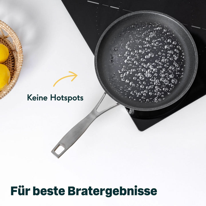 SILBERTHAL Bratpfanne Pfanne Edelstahl Pfanne Kochen Braten Küche 28 cm720 - 4260470463057