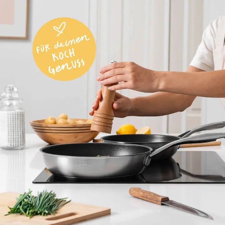 B-Ware Silberthal Bratpfanne Pfanne Edelstahl Pfanne Kochen Braten Küche 28 Cm720 - 4260470463057