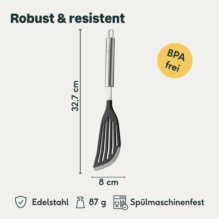 B-Ware Silberthal Fischwender Pfannenwender Edelstahl Spülmaschinenfest 3 Stück - 4260470465051