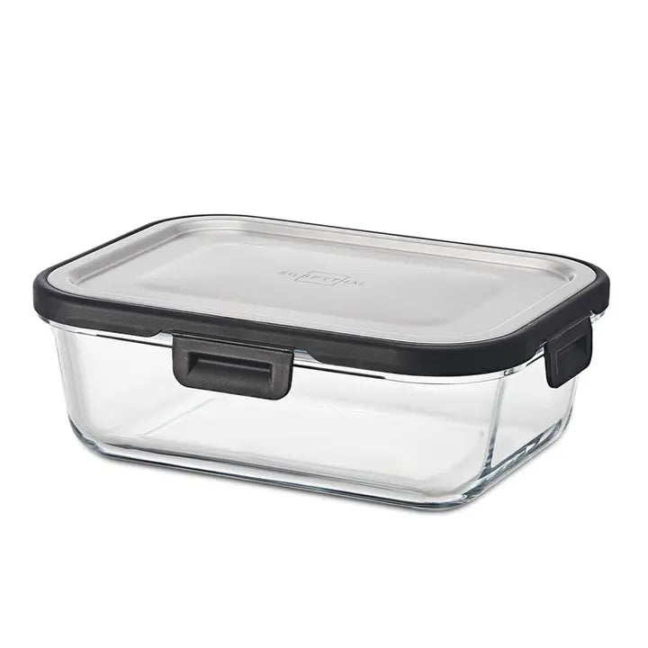 B-Ware Silberthal Frischhaltedose Vorratsdose Glas Aufbewahrungsbox Edelstahldeckel