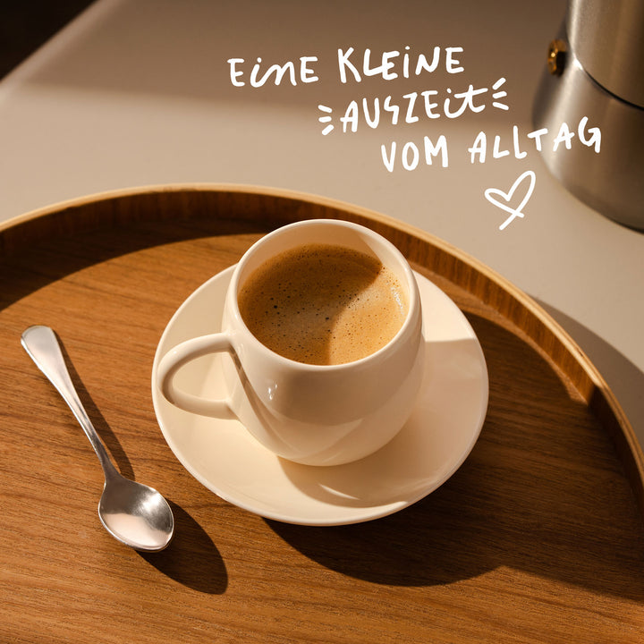 SILBERTHAL Kaffeemühle Handmühle Kaffeebereiter Edelstahl Glas Kegelmahlwerk - 4260470462173