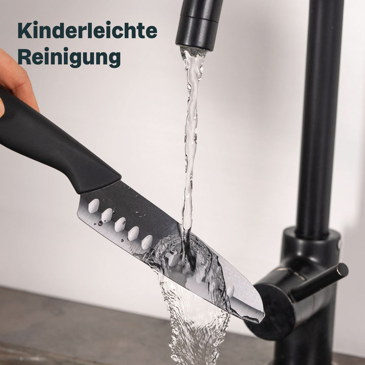 Silberthal Keramikmesser Set Küchenmesser Messerset Zirkoniakeramik Schwarz - 4260470464733