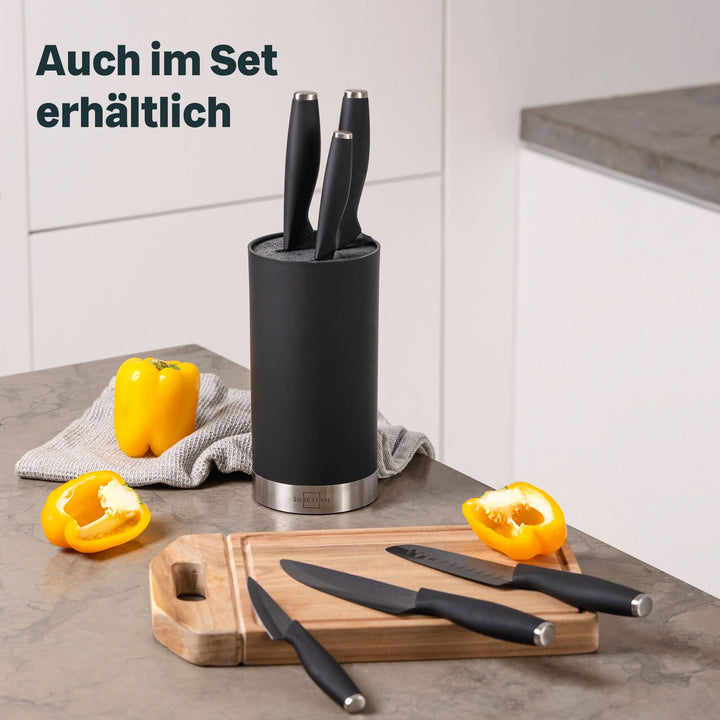 Silberthal Keramikmesser Set Küchenmesser Messerset Zirkoniakeramik Schwarz - 4260470464733