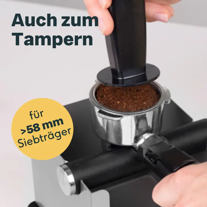 B-Ware Silberthal Abklopfbehälter Knockbox Abklopfer Kaffeesatz Tamper Edelstahl - 4260470464856