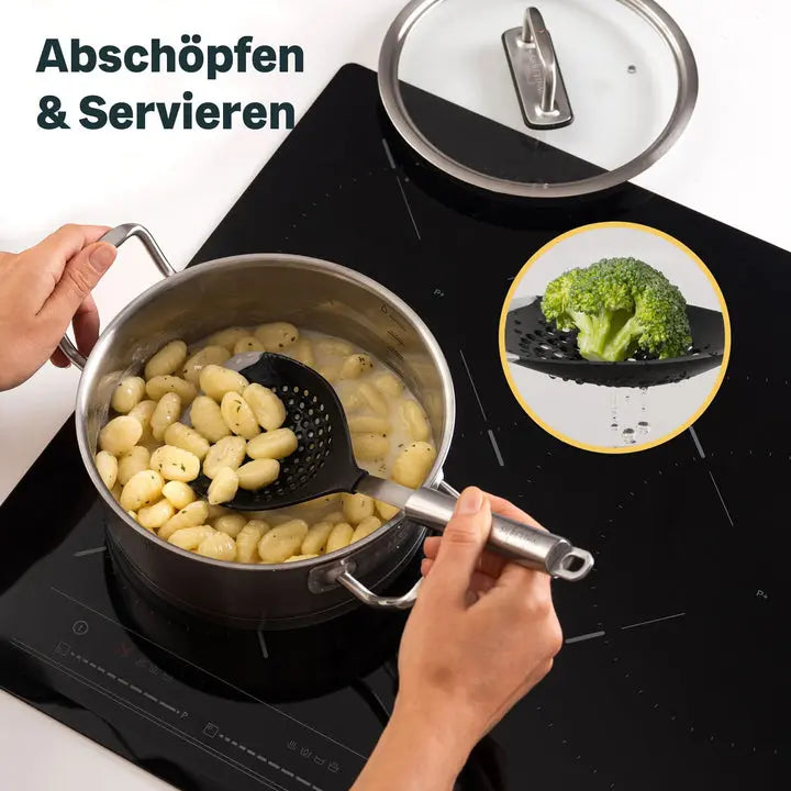 B-Ware Silberthal Küchenhelfer Set Kochutensilien Küchenzubehör 5 Teilig Modern - 4260470465006