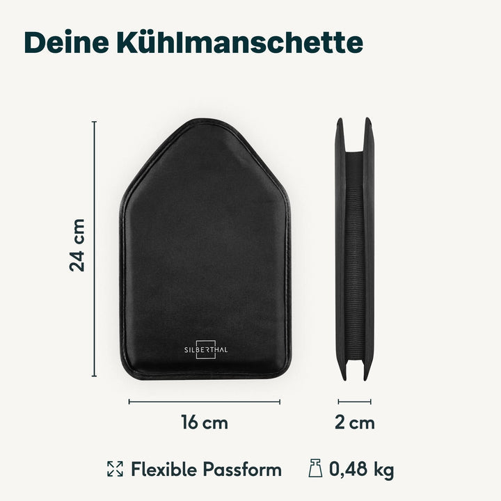Silberthal Kühlmanschette Flaschenkühler Wein Sekt Saft wiederverwendbar Set815 - 4260470462487