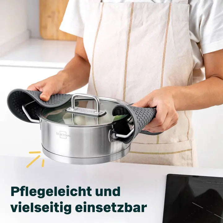 B-Ware Silberthal Untersetzer Topfuntersetzer Magnet Kochgeschirr 4 Stück - 4260470464047