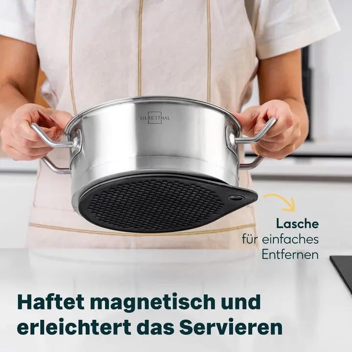 B-Ware Silberthal Untersetzer Topfuntersetzer Magnet Kochgeschirr 4 Stück - 4260470464047