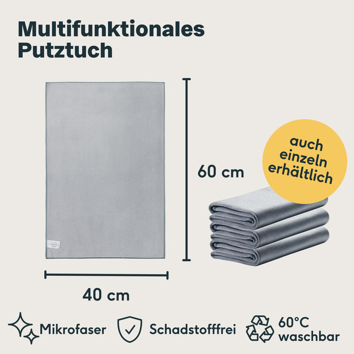 SILBERTHAL Geschirrtuch Tuch Mikrofaser fusselfrei saugstark 3er-Pack 3 SETS - 4260470467932