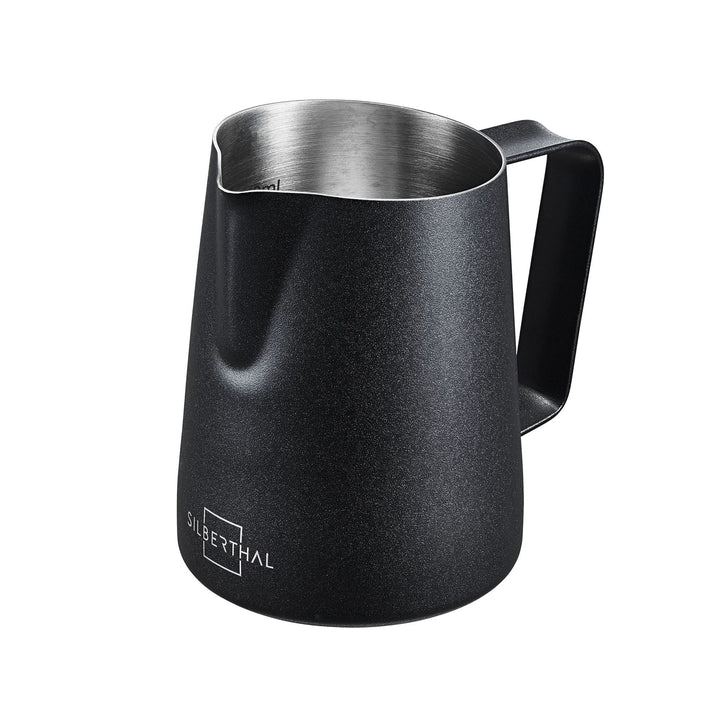 SILBERTHAL Milchkännchen Kanne Latte Art Milchaufschäumer schwarz 350 ml 3 STÜCK - 4260470464719