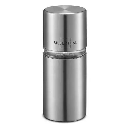 B-Ware Silberthal Muskatmühle Gewürzmühle Muskatnussmühle Finecut Edelstahlbehälter - 4260470462616