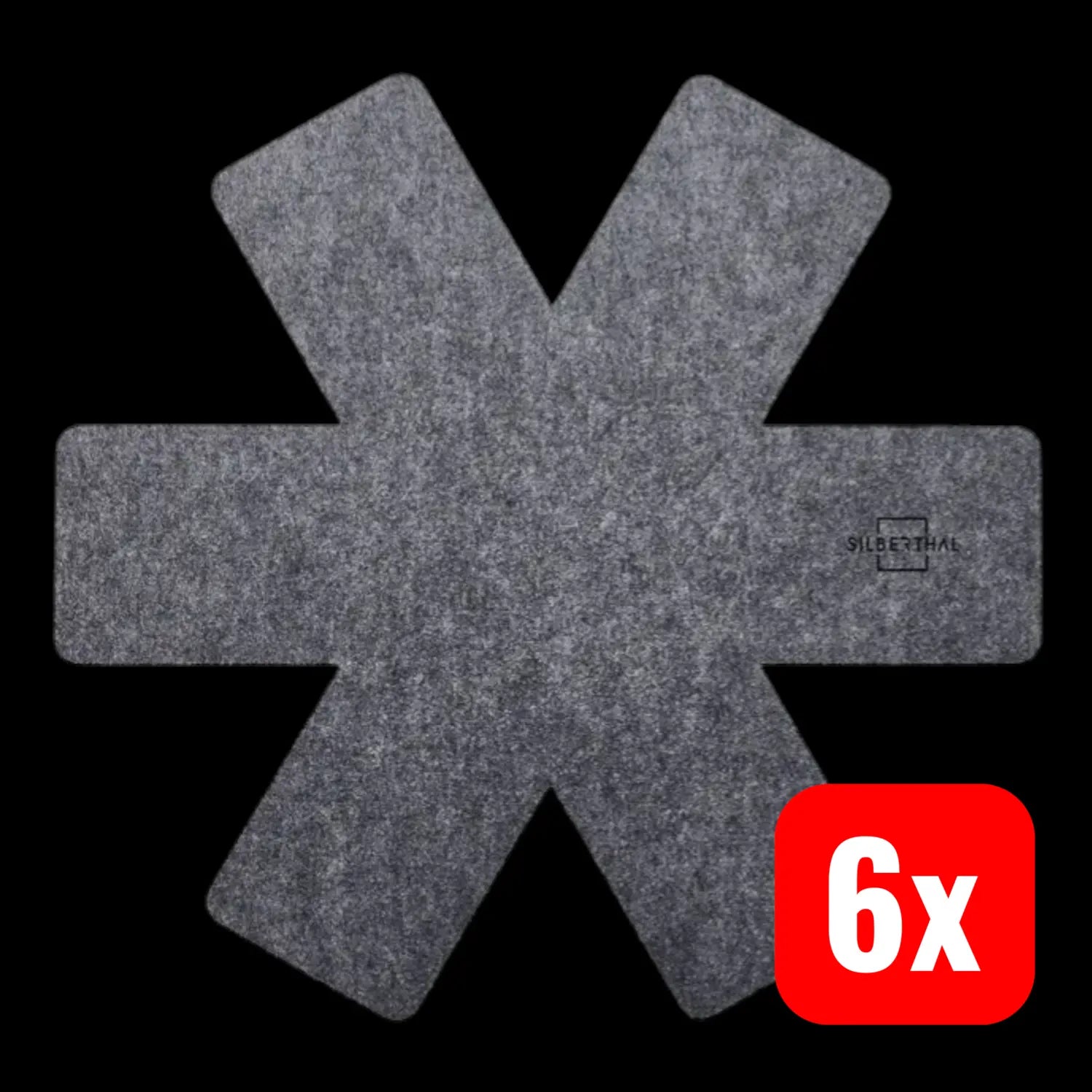 B-Ware Silberthal Pfannenschoner Topfunterlage Filz Pfannenschutz 35cm Pfanne 6 Stück - 4260470463989