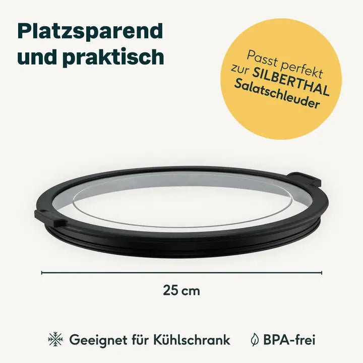 B-Ware Silberthal Deckel Küchenutensilien Salatschleuder Deckel Langlebig 2 Stück