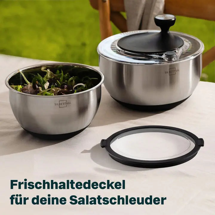 B-Ware Silberthal Deckel Küchenutensilien Salatschleuder Deckel Langlebig 2 Stück
