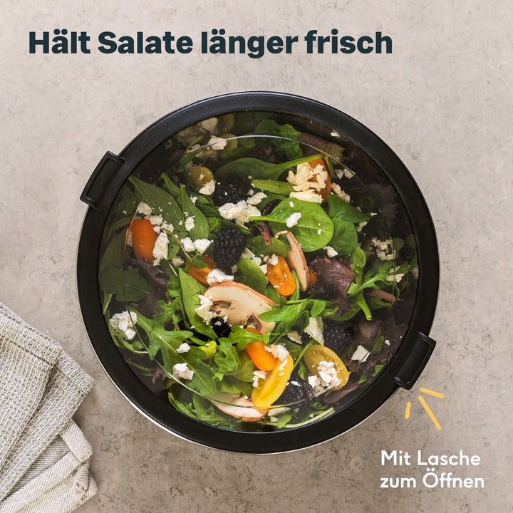 SILBERTHAL Küchenhelfer Küchenutensilien Salatschleuder Deckel 2 STÜCK - 4260470467598