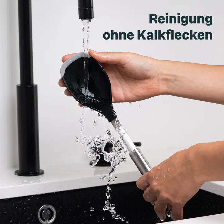 B-Ware Silberthal Servierlöffel Schöpflöffel Edelstahl Silikonrand Küchenlöffel 3 Stück - 4260470465037