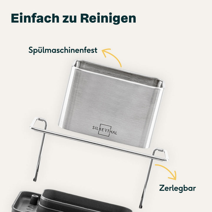 Silberthal Spülbecken Organizer Küchenutensilien Aufbewahrung Edelstahl 2 STÜCK - 4260470464412