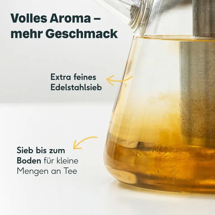 B-Ware Silberthal Teekanne Kanne Glas Sieb Einsatz Spülmaschinengeeignet - 4260470462593