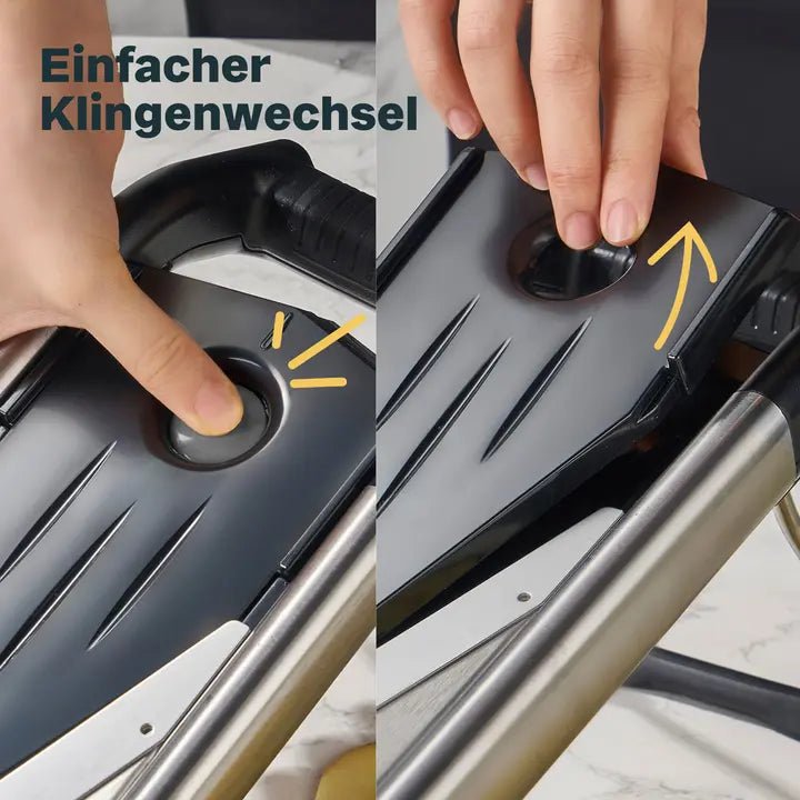 B-Ware Silberthal Gemüsehobel V Hobel Mandoline Edelstahl Bpa Frei Küchenhelfer - 4260470464634