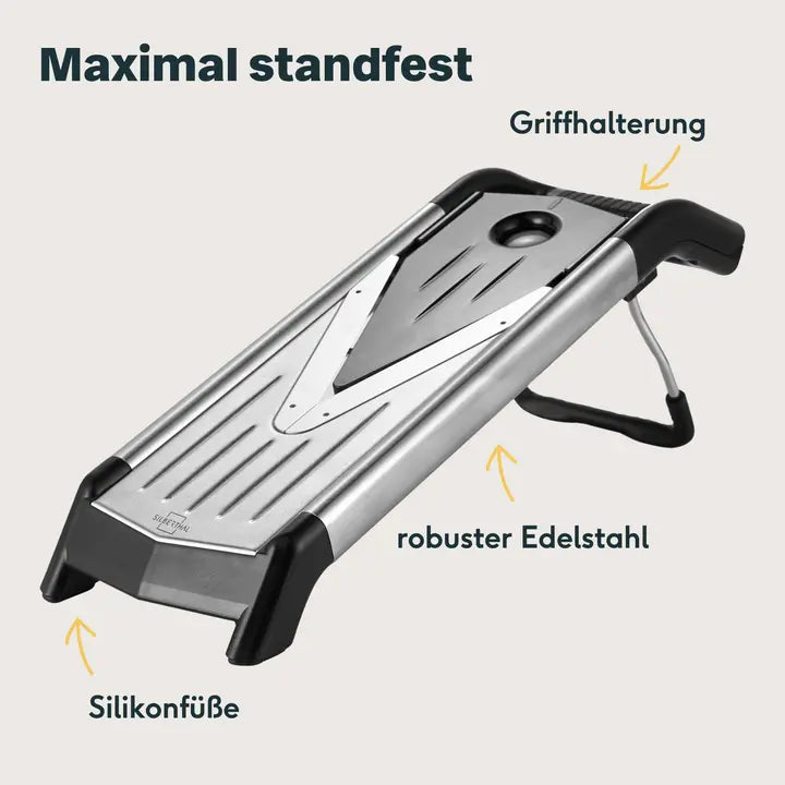 B-Ware Silberthal Gemüsehobel V Hobel Mandoline Edelstahl Bpa Frei Küchenhelfer - 4260470464634