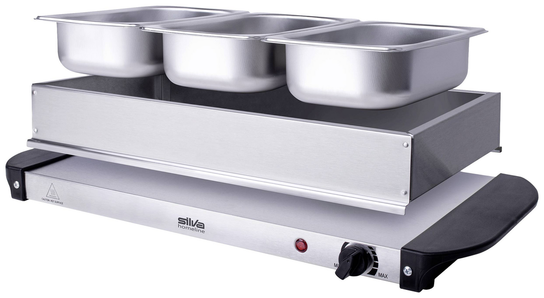 Silva Homeline Sh 3.1 425008 Buffetwärmer Mit Kontrollleuchte Wärmeplatte B-Ware