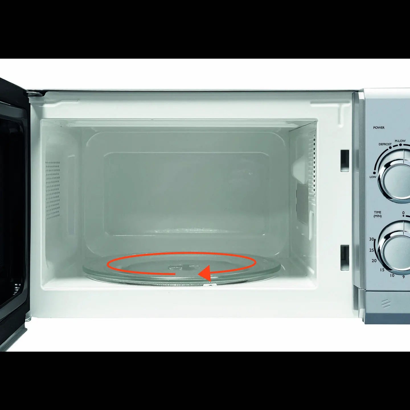 B-Ware Silva Mikrowelle Unterbau Mw U 25.4 Einbaugerät Garraum 6 Stufen Glasdrehteller  - 9004489340054