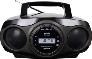 B-Ware Silva Schneider Mpc 17.7 Bt Cd Radio Ukw Cd, Aux, Bluetooth, Usb Schwarz, Grau