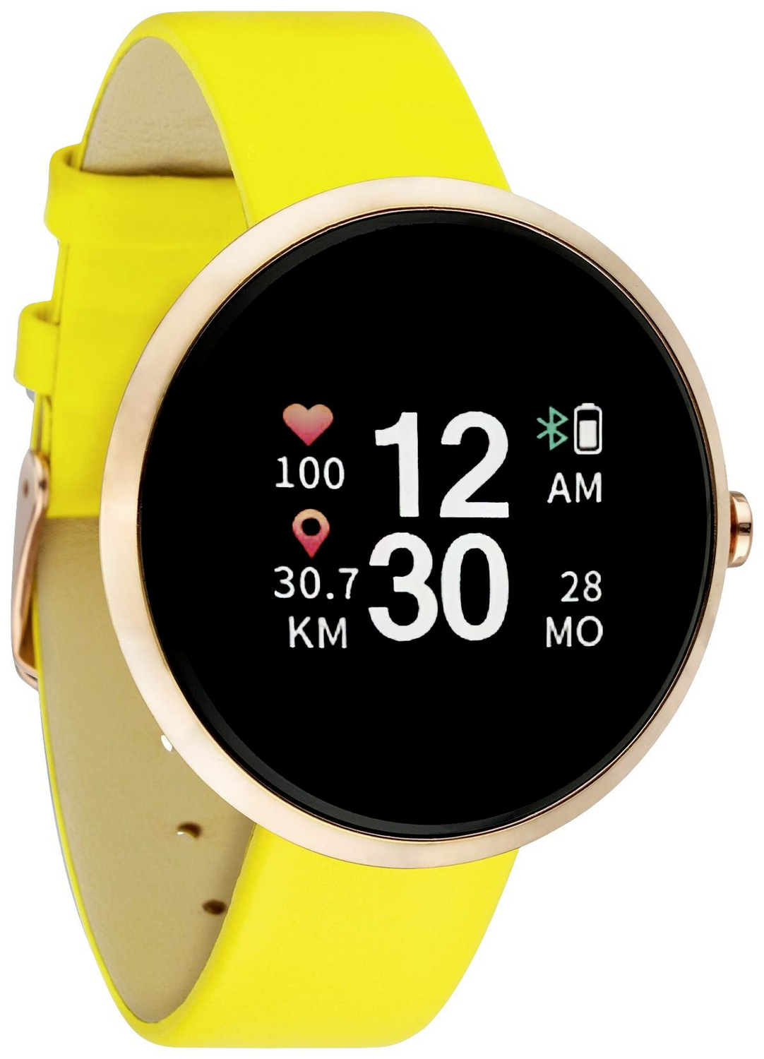 X Watch Siona Color Fit Smartwatch Sportuhr Fitnessuhr Fitness Uhr Uhr Fit Gelb B-Ware - 4260449574722
