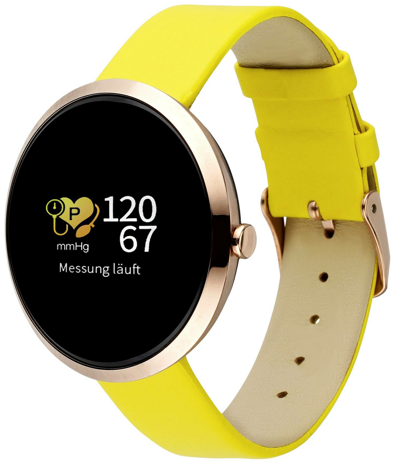 X Watch Siona Color Fit Smartwatch Sportuhr Fitnessuhr Fitness Uhr Uhr Fit Gelb B-Ware - 4260449574722