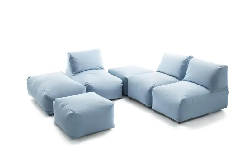 B-Ware Sitting Bull Sessel Stuhl Indoor Outdoor Zipp Meeresblau Hellblau Polyester - 4051361243199