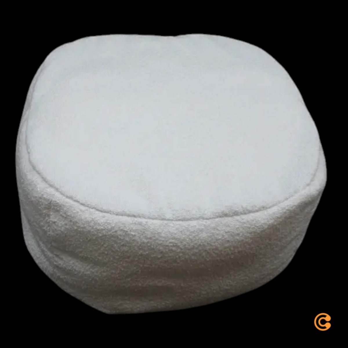 Sitzfeldt Pouf Sitzhocker Jolly Pouf S weiß Hocker Sitzkissen Fußhocker Ablage - 4251384244634