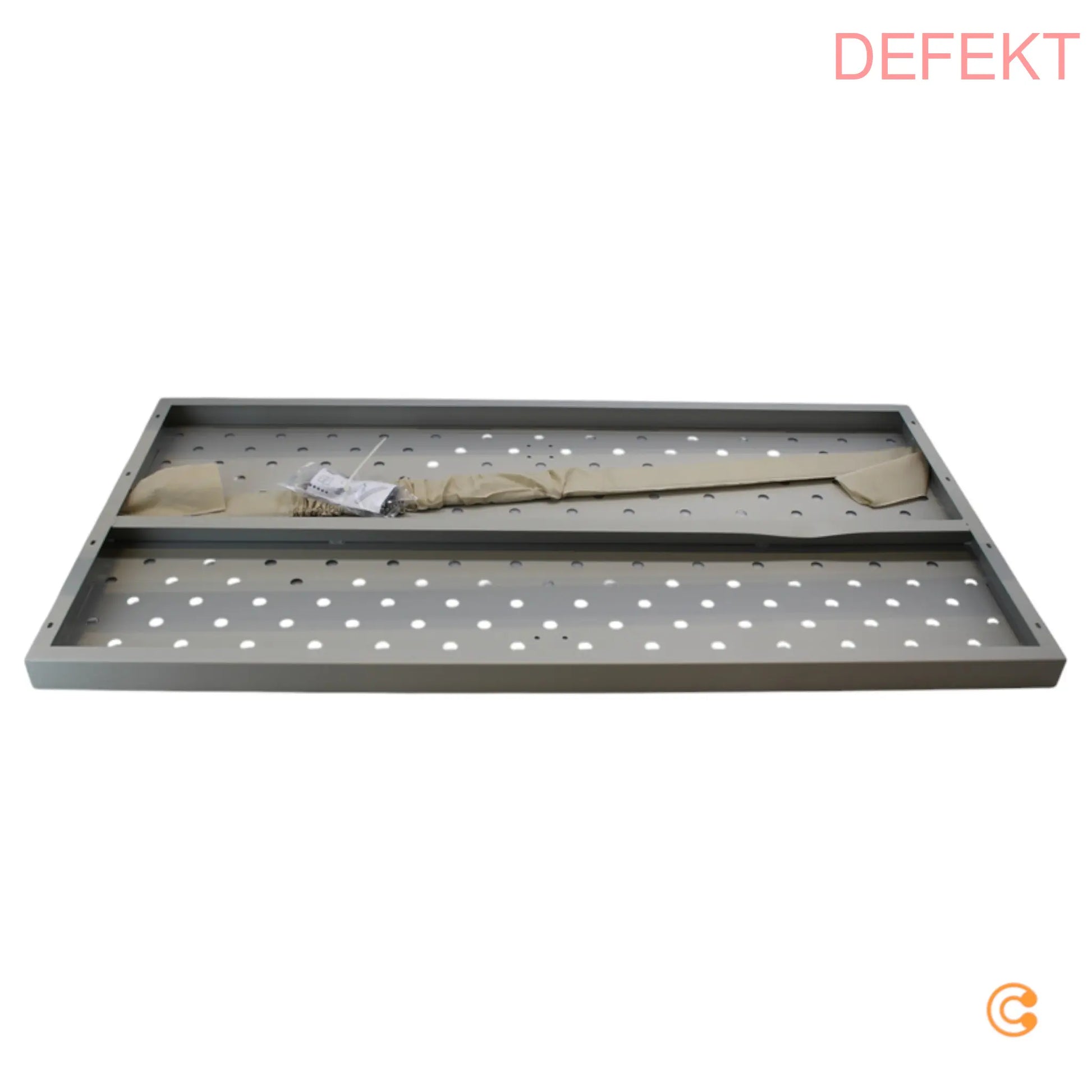 D-Ware Fermob Bellevie Clubsofa Zweisitzer Gartenmöbel Lehmgrau Outdoor Defektware - 3100540352564