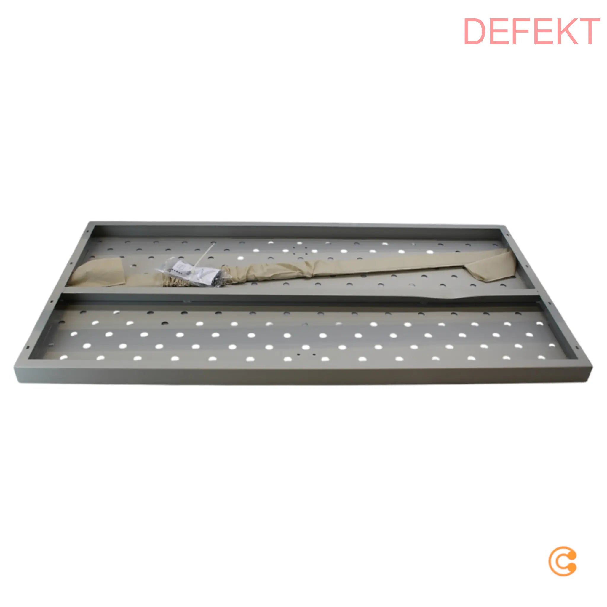 D-Ware Fermob Bellevie Clubsofa Zweisitzer Gartenmöbel Lehmgrau Outdoor Defektware - 3100540352564