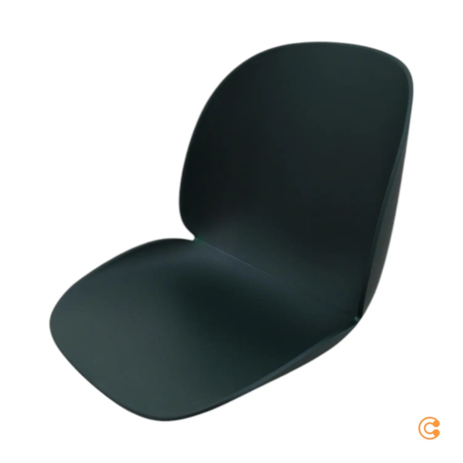 B-Ware Gubi Beetle Stuhl Sitzmöbel Esszimmerstuhl Chair Sitz Dunkelgrün Siehe Text/Foto - 5710902741943