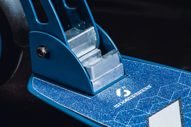 Six Degrees Aluminium Scooter Roller Tretroller Cityroller Kinder 205 Mm Blau B-Ware - 4260341185095