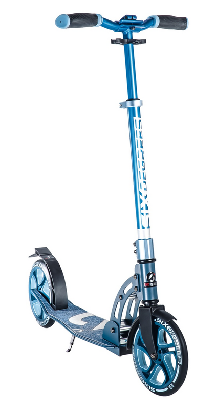 Six Degrees Aluminium Scooter Roller Tretroller Cityroller Kinder 205 Mm Blau B-Ware - 4260341185095