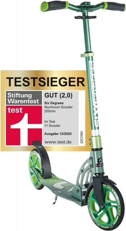 B-Ware Six Degrees Aluminium Scooter Tretroller 205 Cityroller Klappbar Für Erwachse775 - 4260341185118