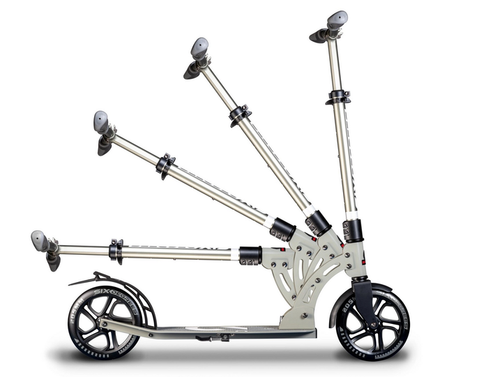 Six Degrees Aluminium Scooter Roller Cityroller Kick Klappmechanismus Ständer B-Ware - 4260341185897