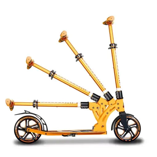 B-Ware Six Degrees Aluminium Scooter Roller City Roller Kickboard Faltbar 205mm Orange  - 4260341185934