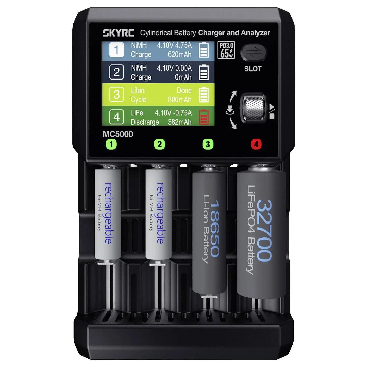 B-Ware Skyrc Ladegerät Akkuladegerät Mc5000 Zylinderakku Netzteil Bedienungsanleitung - 4064161482279