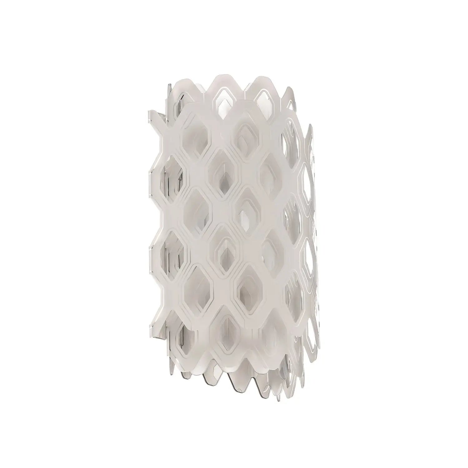 B-Ware Slamp Wandleuchte Wandlampe Charlotte Weiß Wabenmuster Polymer Siehe Text - 8024727079905